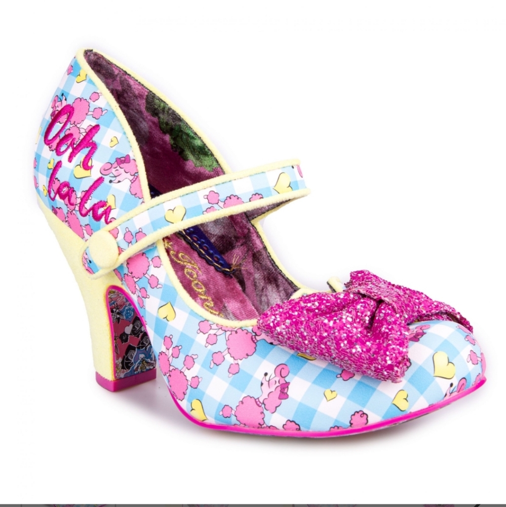 COPY - NIB IRREGULAR CHOICE "FRENCH FANCY" POODLES SZ 41